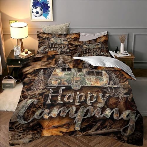 Housse de couette camping-car en microfibre inaltérable avec fermeture éclair - 6