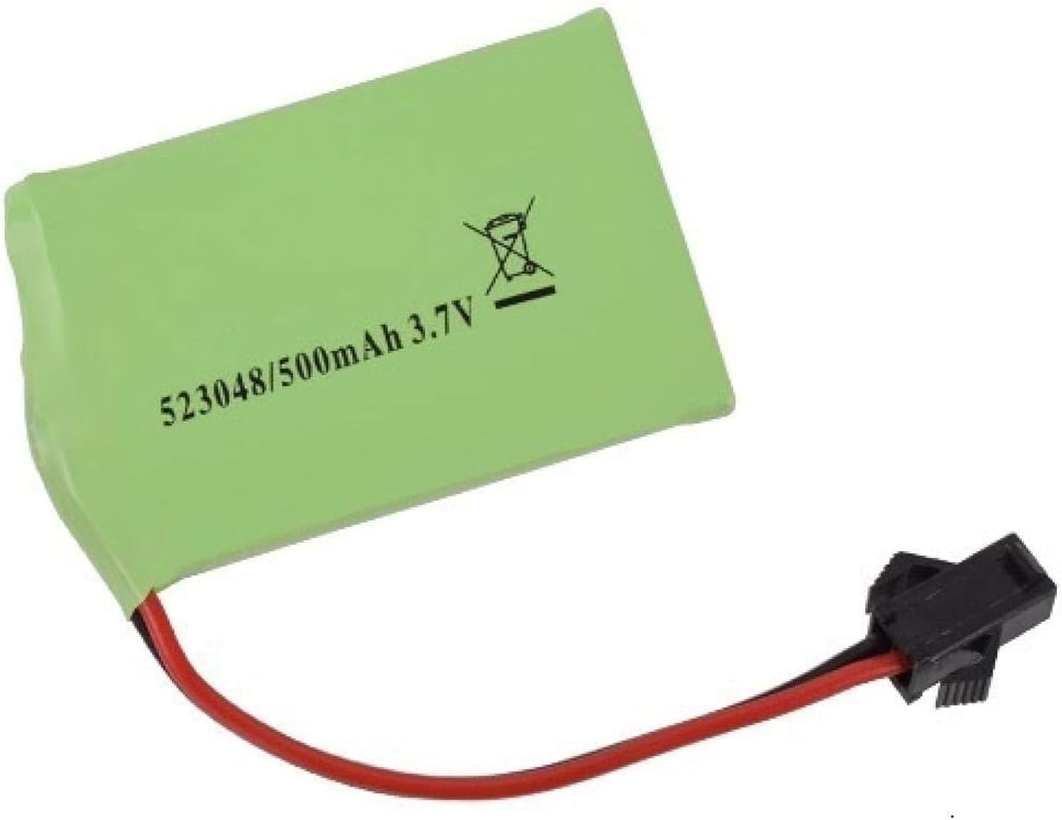Batería de litio 3.7V 500mAh para juguetes eléctricos y mando de coche RC