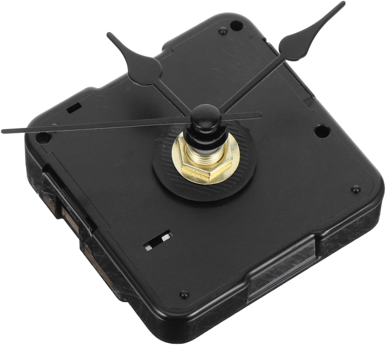 Clock Mechanism Replacement, Clock Parts Battery Operated Kit, with Silent Quartz Movement and for DIY Wall and Desk Repair