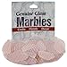 Decorative Accent Glass 1lb Mesh Bag-Pink