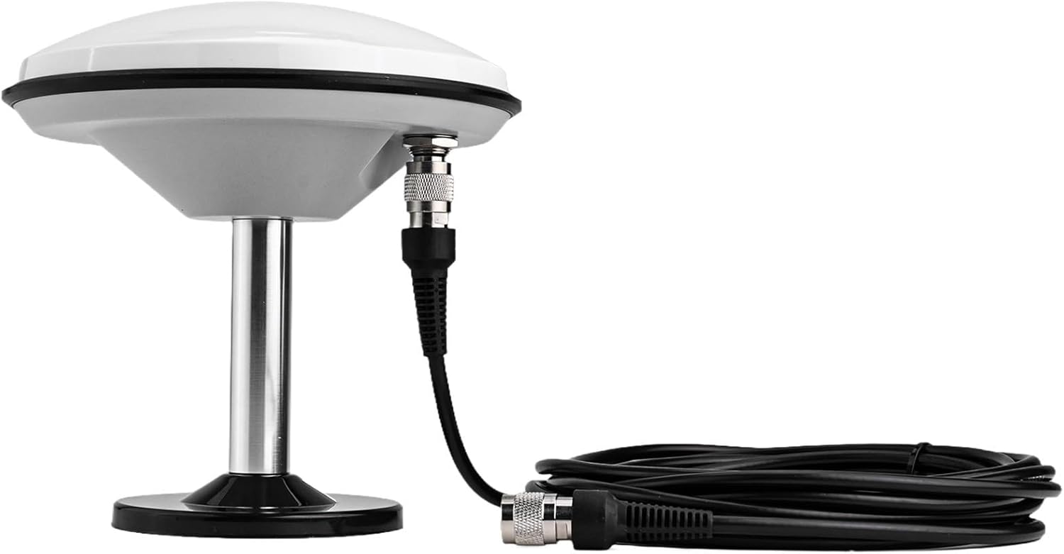 STARF-107 L1 L2 GNSS Antenna with Magnetic Base High-Precision GPS Receiver for Surveying Mapping Agriculture(Antenna+Cable TNC)