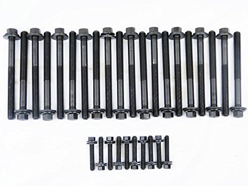 DETOTI Head Bolts Set for 2003-2009 Chrysler Aspen 300 Dodge Charger Durango Magnum Jeep Commander Grand Cherokee 5.7L 6.1L V8 OHV VIN Codes 2 D W