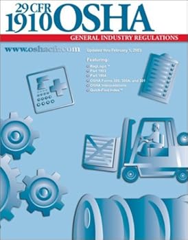 Paperback 29 CFR 1910 General Industry Regulations Book