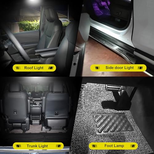 Luces Led Blancas Interiores Toyota Sienna 16 Piezas miniatura 5