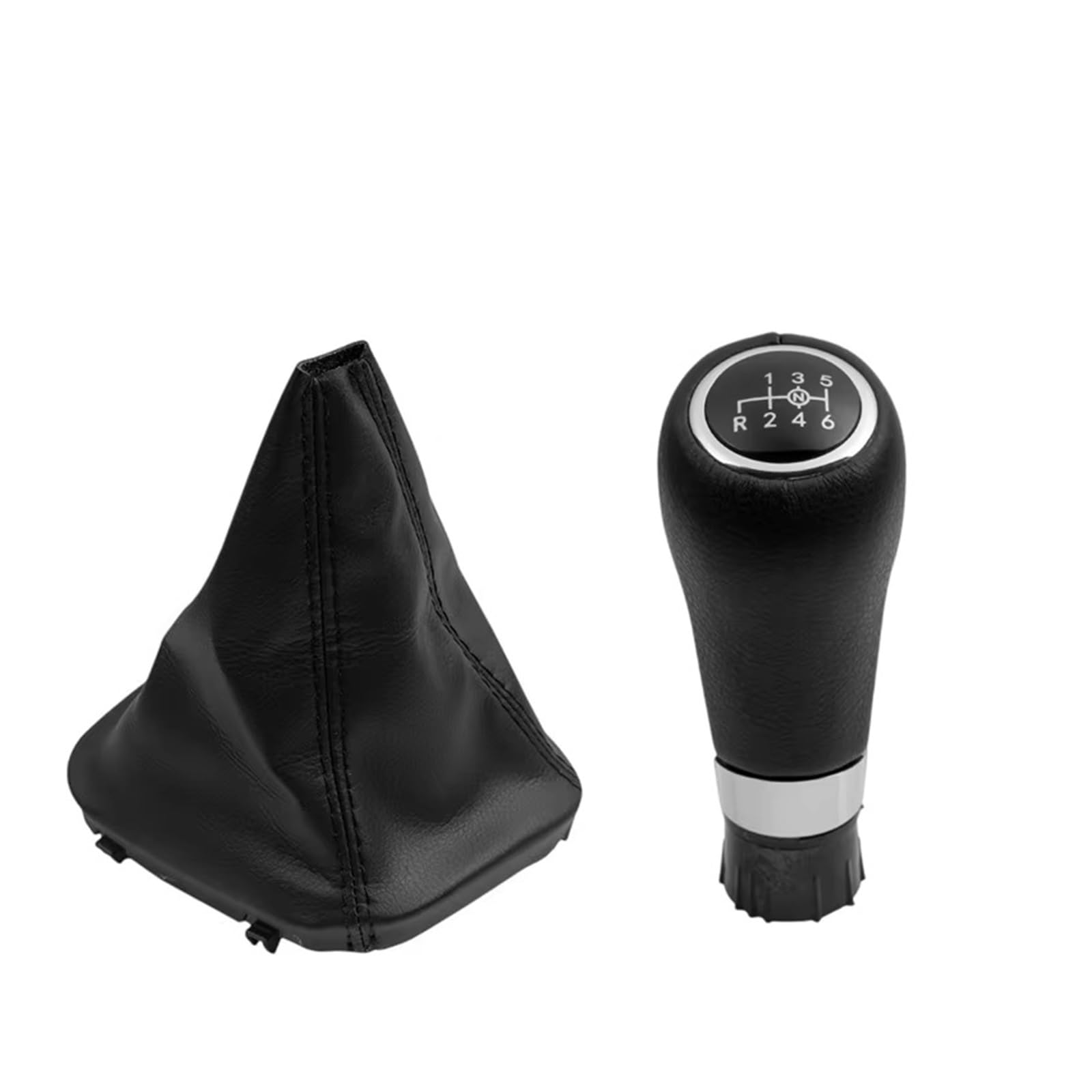 Axexnejv 8Mm Shift Gear Lever Knob For Benz W203 S203 Cl203 W209 W204 C204 C63 C300 C250 W207 A207 W212 Gear Shift Knob Gaitor Boot Gear Shifter Knob Handle(8Mm)