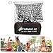 GOOHOCHY Portable Heavy Duty Volleyball Net Foldable Design for Outdoor Beach and Includes Easy Setup and Maintenance for Fun Family Activities