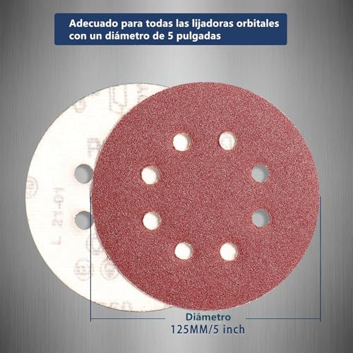 Lijas para lijadora orbital 3 lijas para lijadora orbital marca WZDK (2)