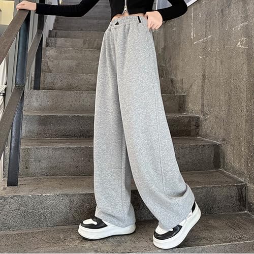 Girls Lightweight Baggy Joggers with Pockets Wide Leg Sweatpants Workout Track Pants Joggers Hip Hop Dance Pants2