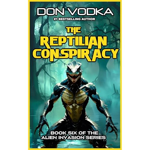 THE REPTILIAN CONSPIRACY Audiolibro Por Don Vodka arte de portada