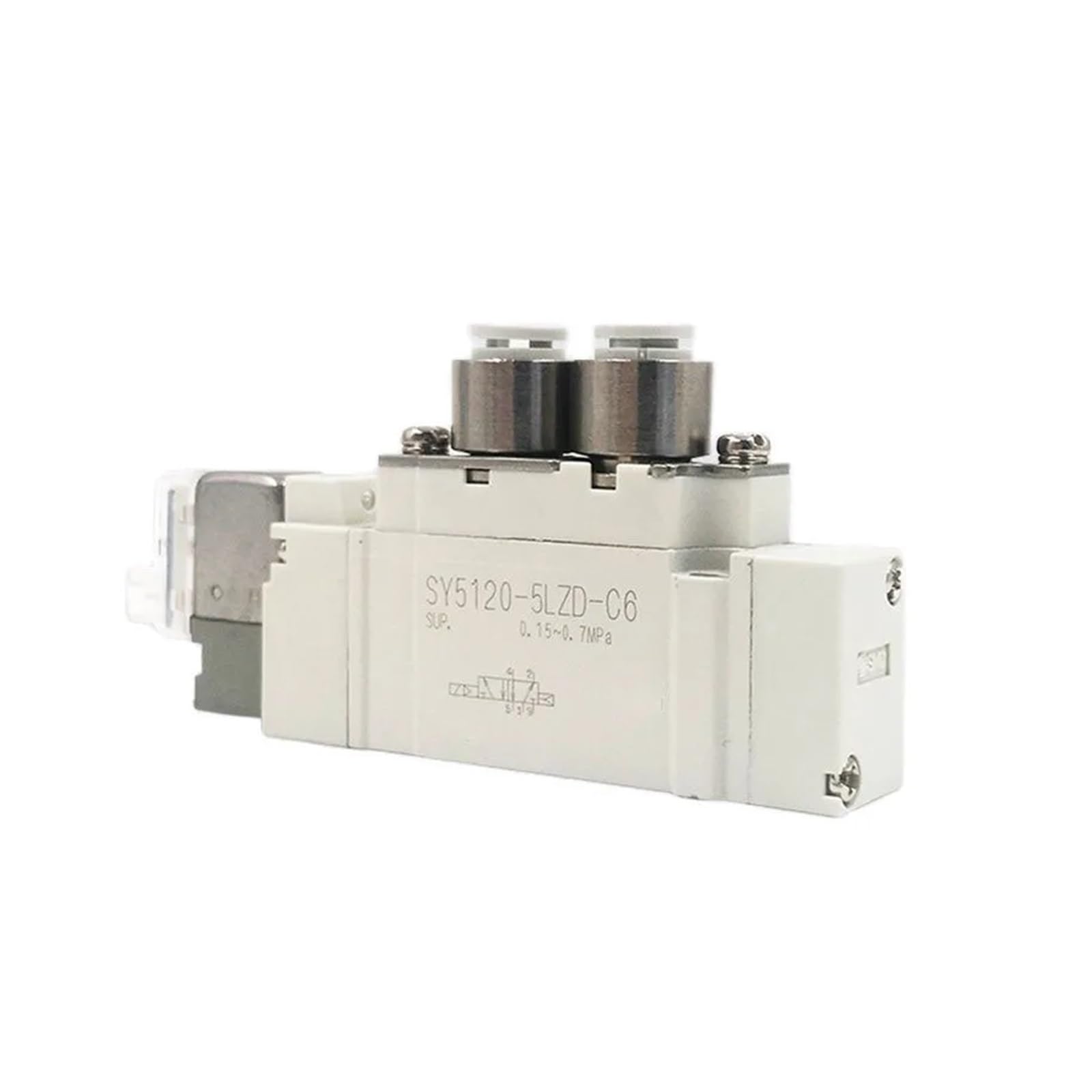 Électrovanne pneumatique SY7220 02 distributeur 5/2 voies 24V