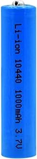 aa Rechargeable Battery 3.7V 1000mAh 10440 Lithium Ion Batteries Lithium Li-Ion Replacement Cells for Electric Razor Torch