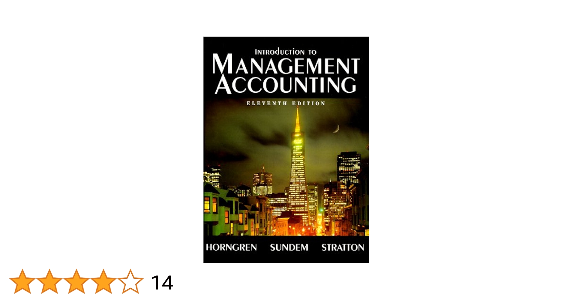 Introduction to Management Accounting: Horngren, Charles T