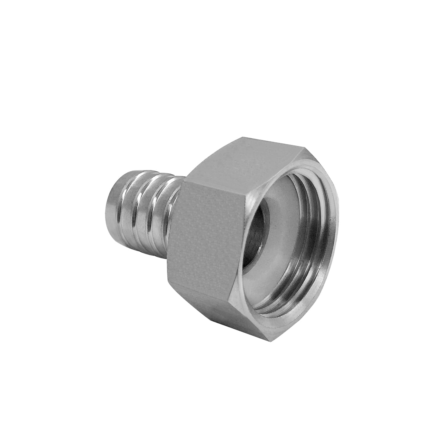 Beduan - Adattatore Per Tubo Da Giardino In Acciaio Inox 304, Da 3/4" GHT Femmina A 1/2" NPT Maschio, Raccordo Per Cambiare Filettatura