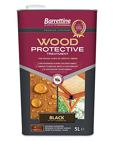 Nourish & Protect PTBL005 Black 5 L Wood Protective Treatment