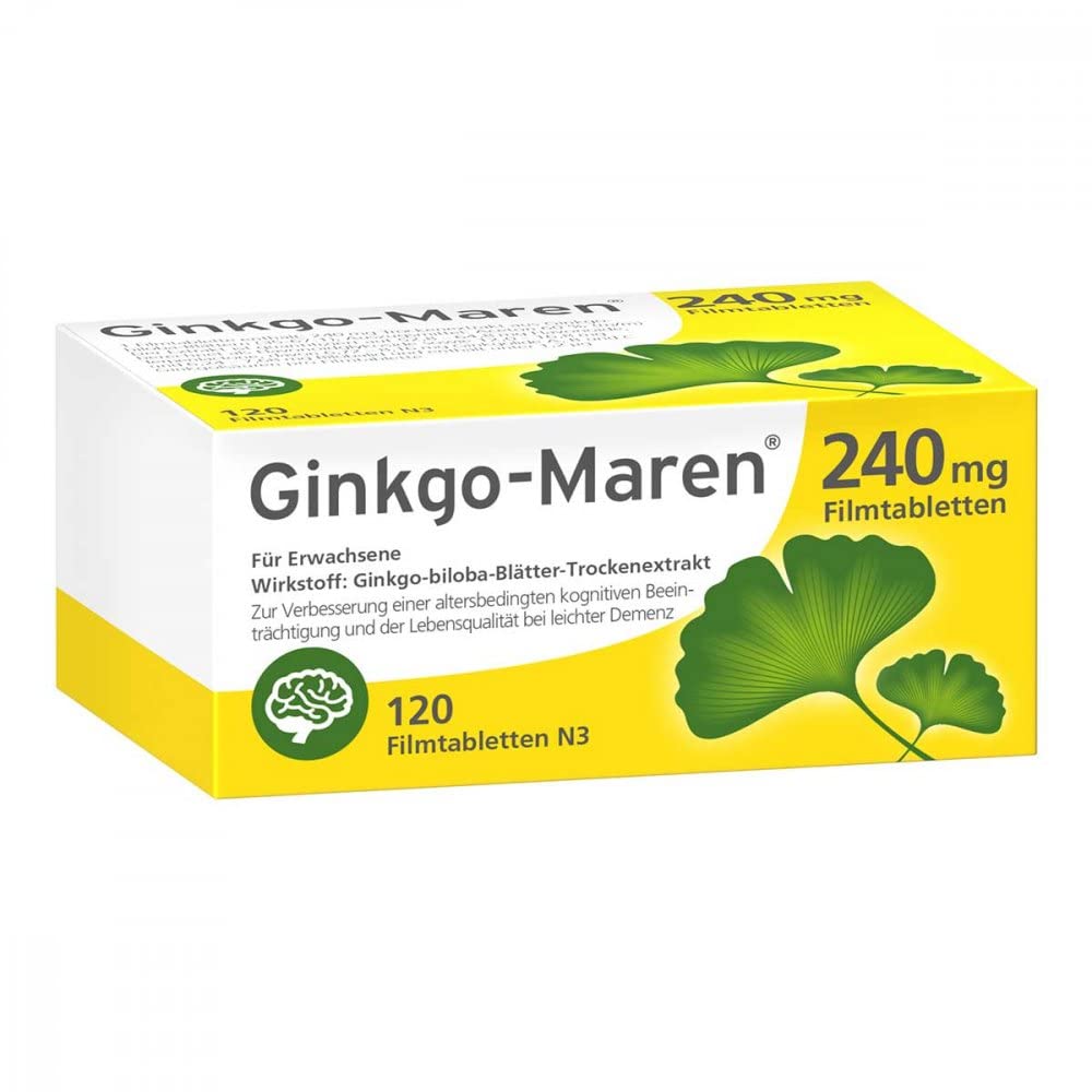 GINKGO-MAREN 240 mg Filmtabletten 120 St