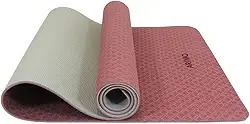 ARIMO Tapete Yoga Mat Antiderrapante TPE Ecológico Biodegradável Todos Os Tipos de Yoga/Pilates 181 x 61 cm x 6 mm