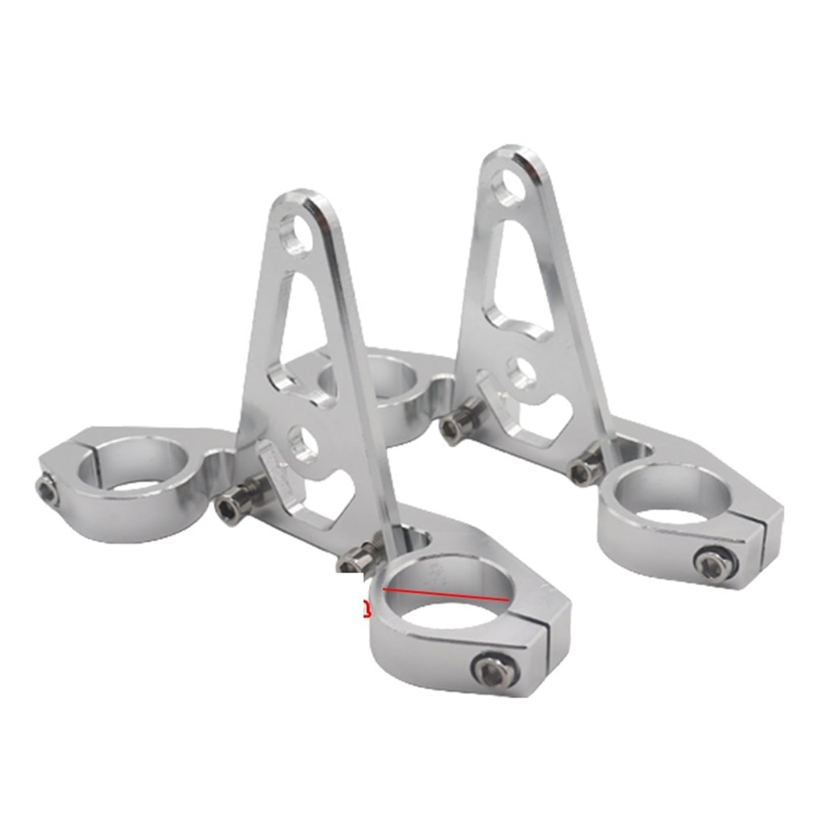 Headlight Bracket Mount Fit for Z50 Z50A Z50J Bike Aluminium Motorcycle 27/30/45MM Headlight Mount Brackets Head Lamp Holder(4.5cm 1pair)
