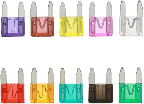 Miniatura 10 de Juego surtido de 36 fusibles de cuchilla de automóvil, fusibles de repuesto para automóviles, lanchas, camiones, SUV, automotrices (7.5A, 10A, 15A,