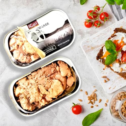 Fuaufas HU-XI-201 Ican Icelandic Cod Liver In Own Oil Flavor:Natural Size:Pack Of 6 thumb #3