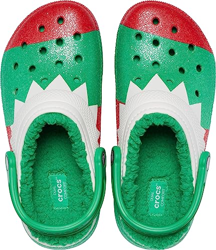 Crocs Unisex Adult Classic Lined Holiday Charm Clogs4