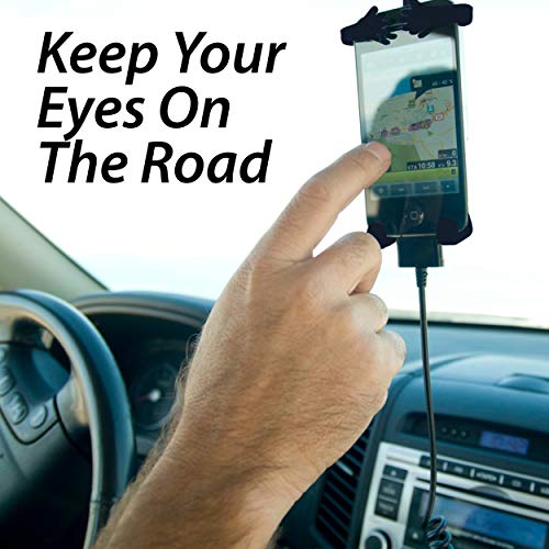Bondi Silicon Flexible Cell Phone Holder, (Black) - Thumbnail 3