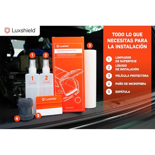 Película protectora de maletero Luxshield para viajar en familia con tu Seat Ateca 2016-2026 3