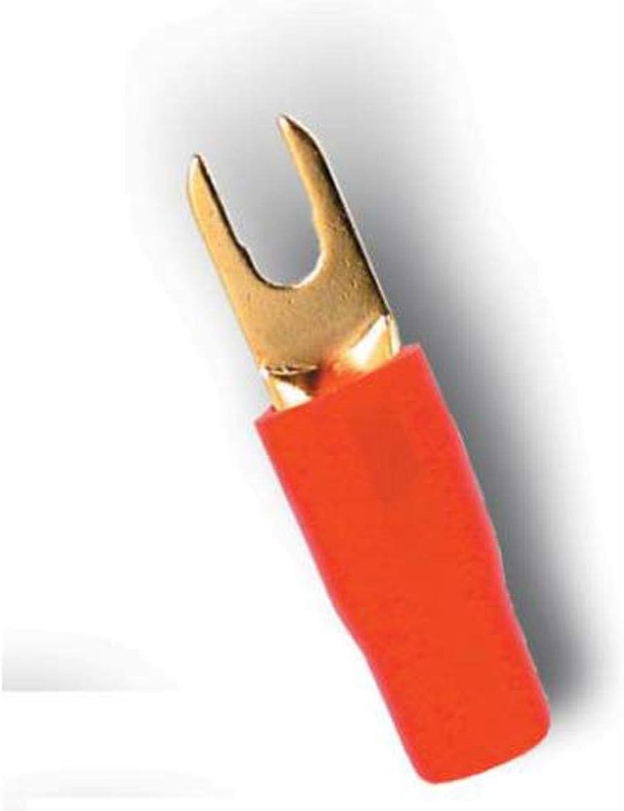 Stinger SPT5118R PRO Series Boot Fork Spade 8 Gauge, 25-Pack (Red)