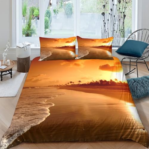 Housse de couette 140x200cm résistante impression 3D haute définition