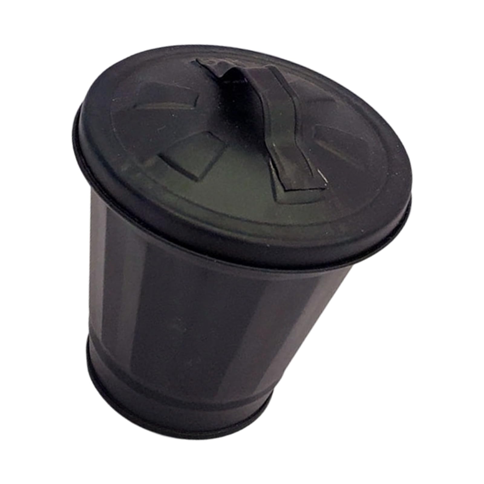 OSNIYAW Stylish Iron Waste Basket with Top Dustbin Strong and Compact for Multiple Room Decor Kitchen Iron Trash Can
