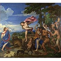 Amazon.co.jp: つの有名な絵画 - バッカスとアリアドネ