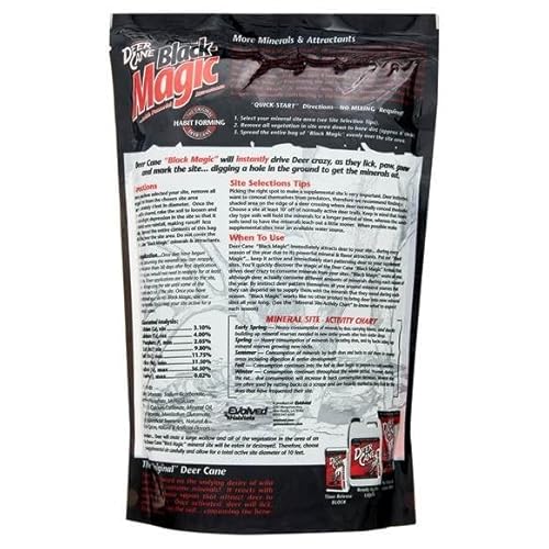 Evolved Habitats 24502 Deer Co-Cane Black Magic Powder Mix Deer Mineral Attractant thumb #3
