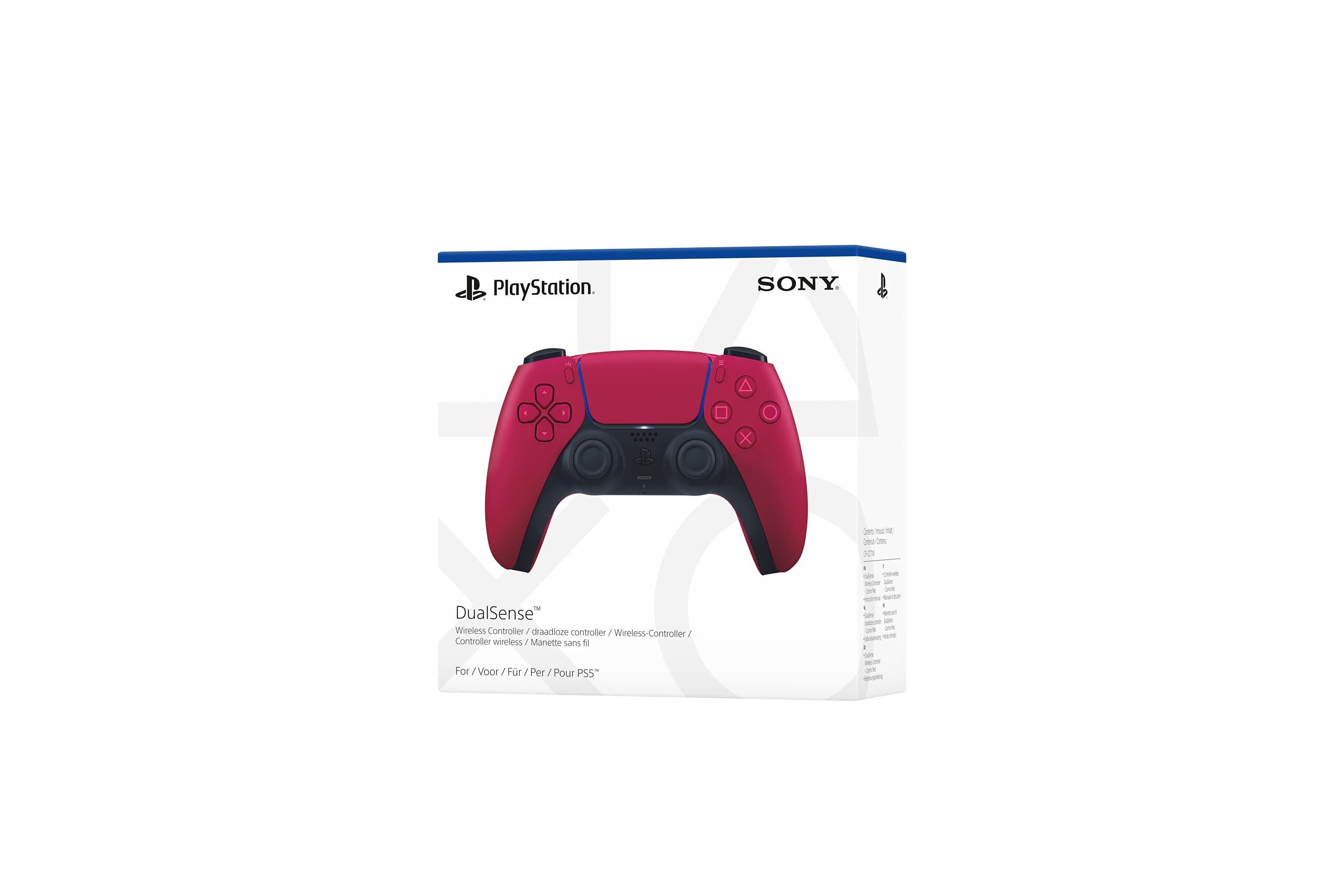 Sony PS5 DualSense Rouge Bluetooth Manette de jeu Analogique/Numérique Playstation 5