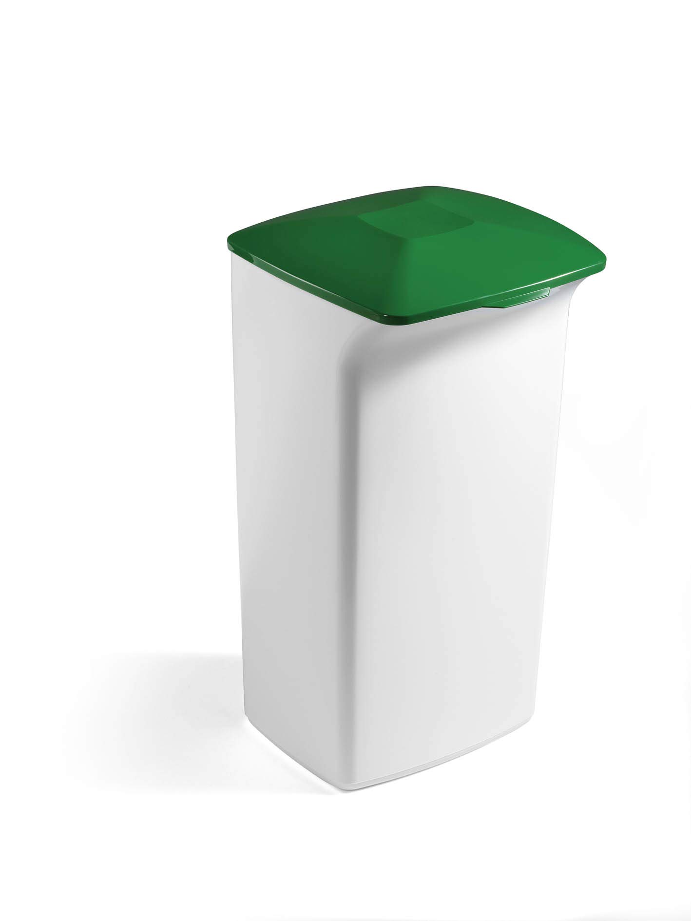 Durable Abfallbehälter Durabin Square 40 Liter, weiß, 1800798010