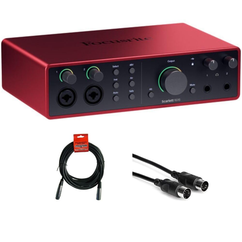 Amazon.com: Focusrite Scarlett 16i16 USB-C Audio/MIDI Interface