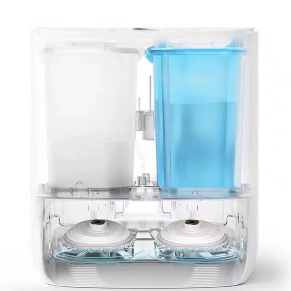 Robot Aspirador Depósito de Agua Fresco Suciedad Juego de 2