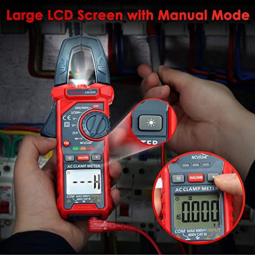 Astroai Digital Clamp Meter+Astroai Multimeter Test Lead #TOP3