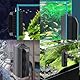 Aquarium Fensterputzer Magnetisch, Aquarium Zubehör Reinigung für Fischglasbecken, Aquarium Scheibenreiniger Ein Muss für Liebhaber Der Fischzucht (Schwarz)