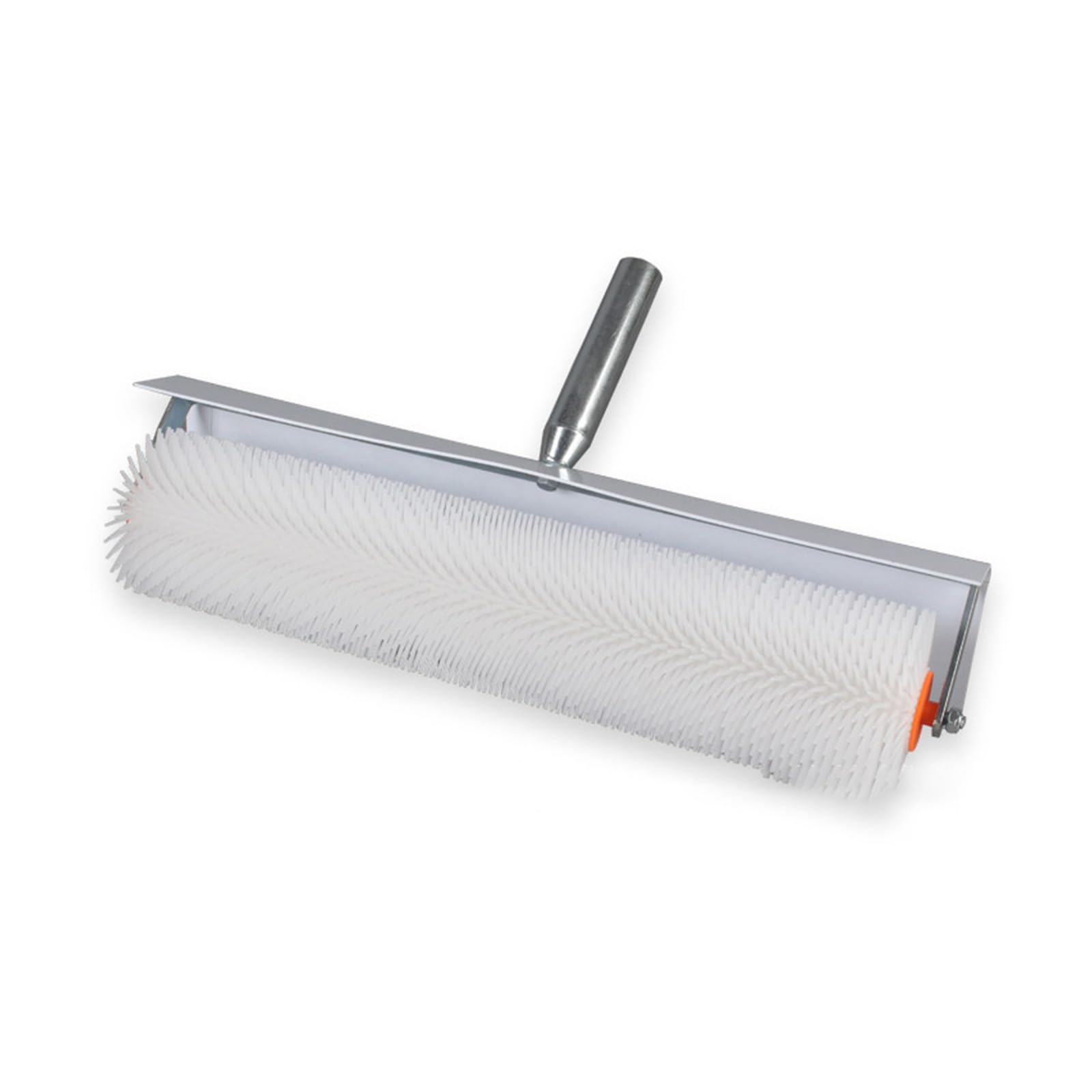 Xjdzineq Screeding Roller Tool for Bubble Removal and Smooth Leveling on Flooring Surfaces Cement Tool with Splash Guard Paint Roller