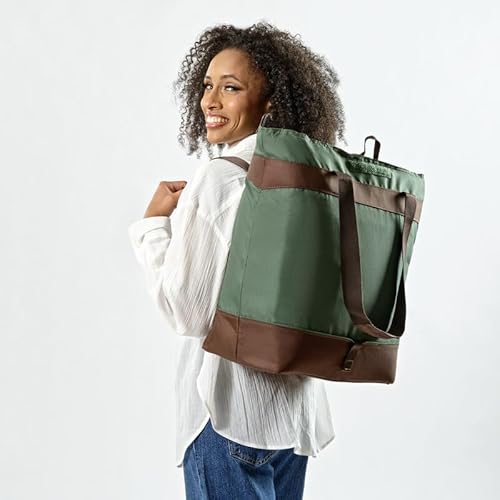 Rachael Ray Bolsa térmica jumbo Chillout, bolsa térmica com lado macio, dobrável, reutilizável e à p