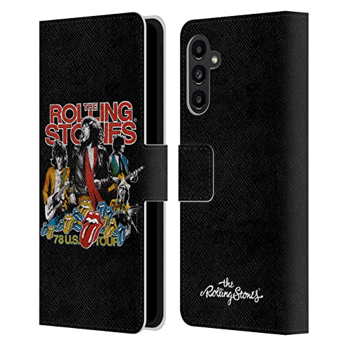 Evita pantallas rotas en Samsung Galaxy A13 5G con funda libro The Rolling Stones