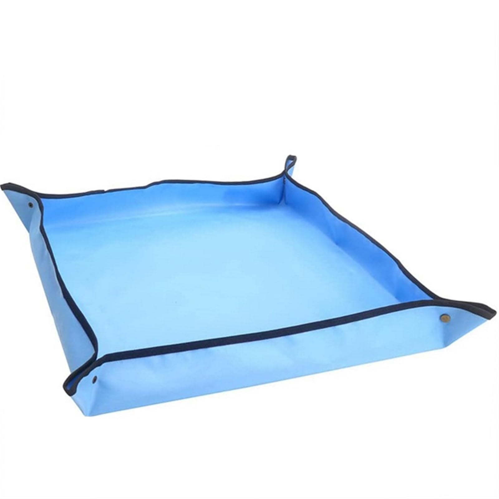 YXINAER Plant Repotting Mat 30-100CM Gardening Planting Mat, Reusable Garden Potted Pad Cushion, Transplanting for Flower Succulents Plant Repotting(PVC Blue 30x30CM)