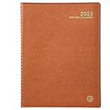 2023 Monthly Planner - Monthly Planner 2023 from January 2023 to December 2023 with Tabs, Leather...