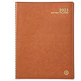 2023 Monthly Planner - Monthly Planner 2023 from January 2023 to December 2023 with Tabs, Leather...