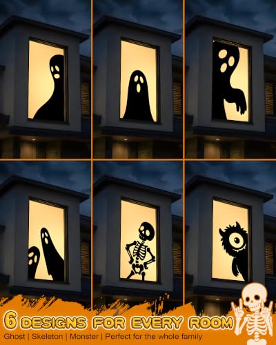 Amazon – Halloween Window Decorations Tall Ghost Window Silhouettes 3 Pack - image 7