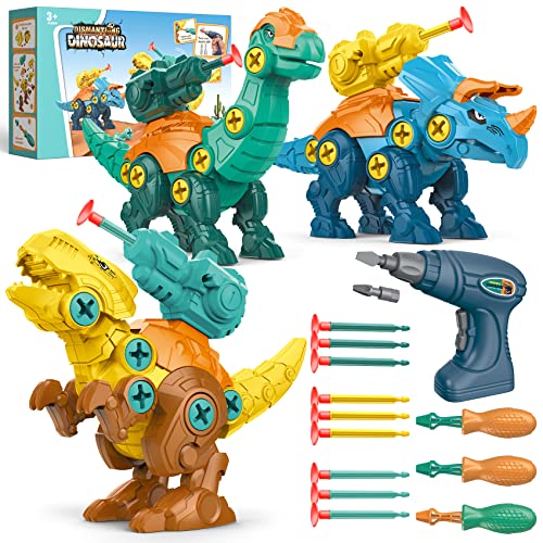 U UZOPI Dinosaurios Juguetes , Juguetes de Montaje de Dinosaurios Cover