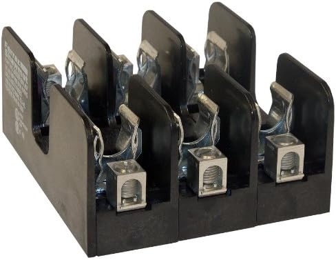 Mersen 20608R 250V 60A R 3P Fuse Block, 5-Pack