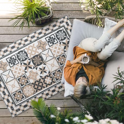 Tapis extérieur étanche en PVC résistant décoloration