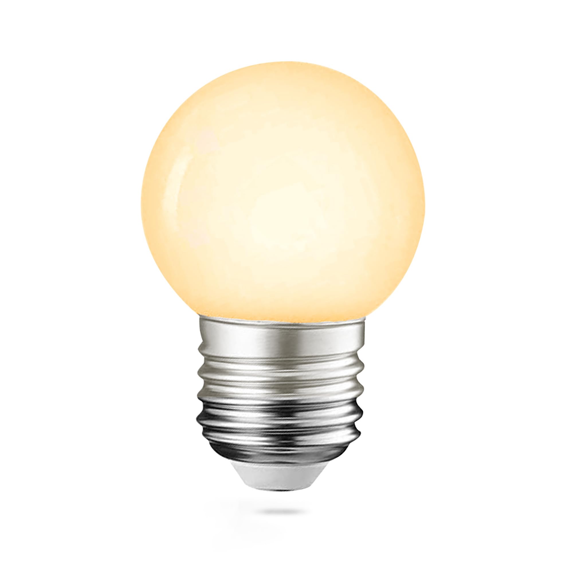 BSOD Warm Light Bulbs, Full Spectrum Light Bulb 2700K LED Lightbulbs G45 Soft White Grow Small E26 Refrigerator 5W Eq 40W Appliance for Home, Plant,