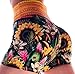 Produktbild Frauen Sport Kurze Sonnenblume Gedruckt Slim Gym Workout Yoga Hot Pants - S-3Xl