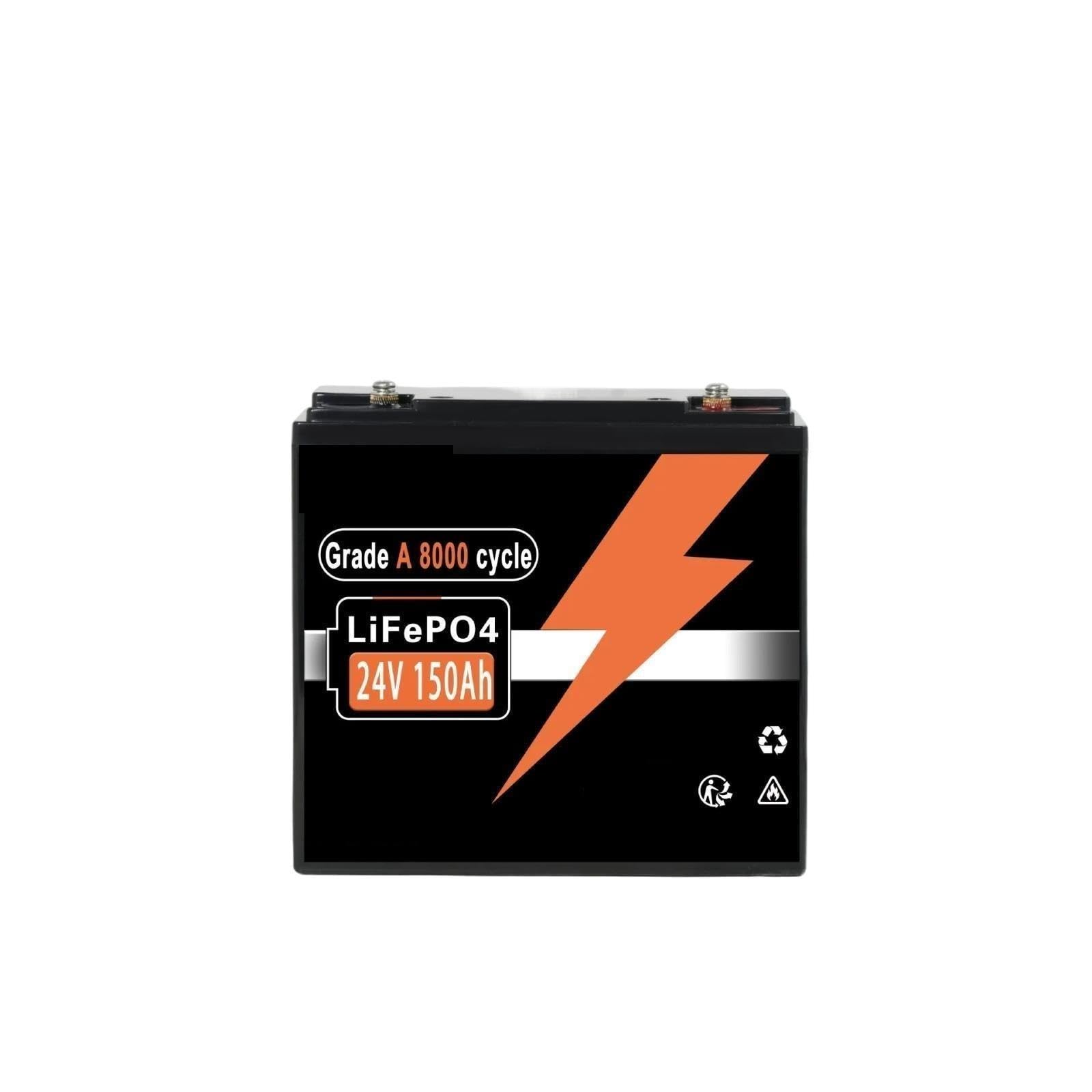Batería Recargable BMS incorporada de batería LiFePO4 de 24 V